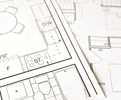 Photo d'illustration montrant le plan d'une maison